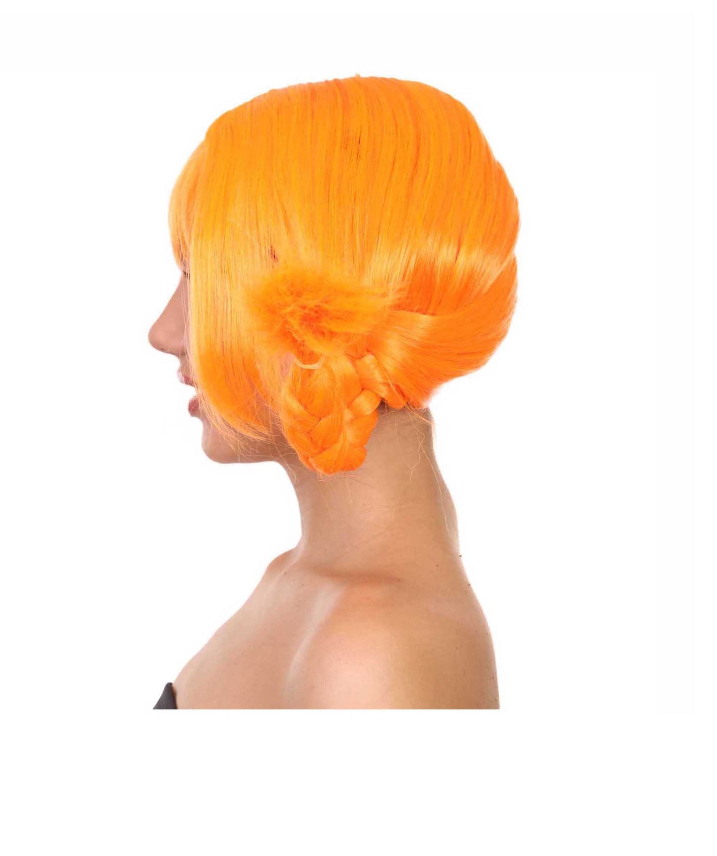 Orange Bavarian Girl Women's Wig