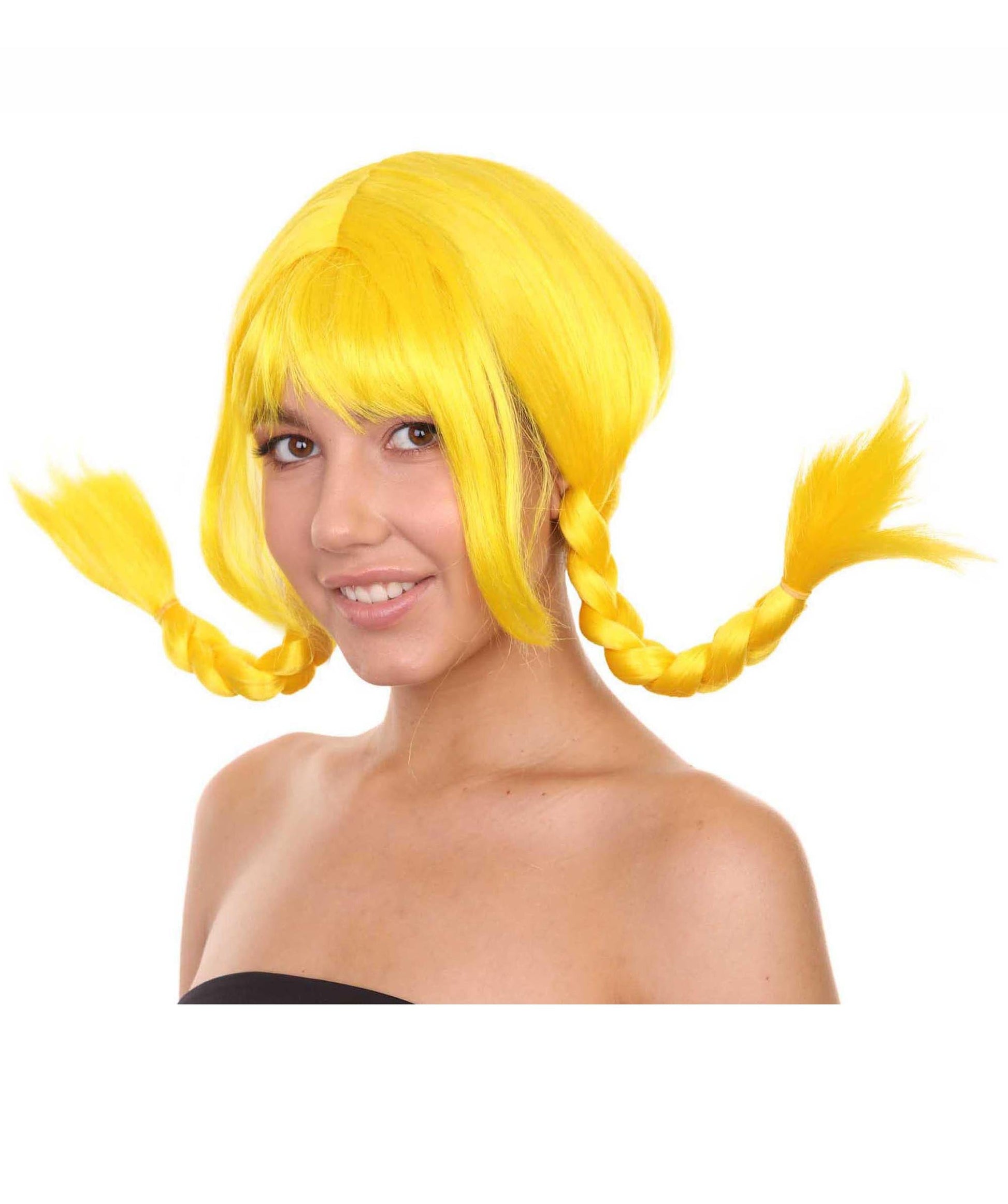 Yellow Bavarian Girl Women's Wig