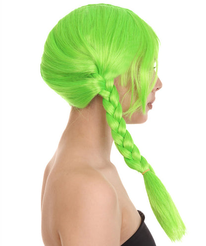 Lime  Bavarian Girl Women's Wig