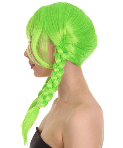 Lime  Bavarian Girl Women's Wig