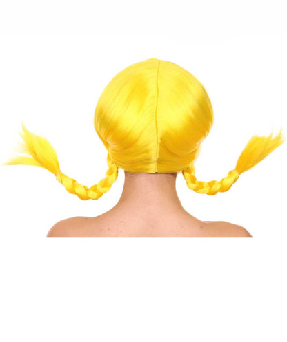 Yellow Bavarian Girl Women's Wig