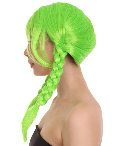 Lime  Bavarian Girl Women's Wig