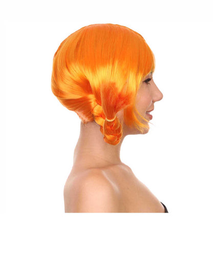 Orange Bavarian Girl Women's Wig