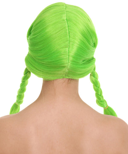 Lime  Bavarian Girl Women's Wig