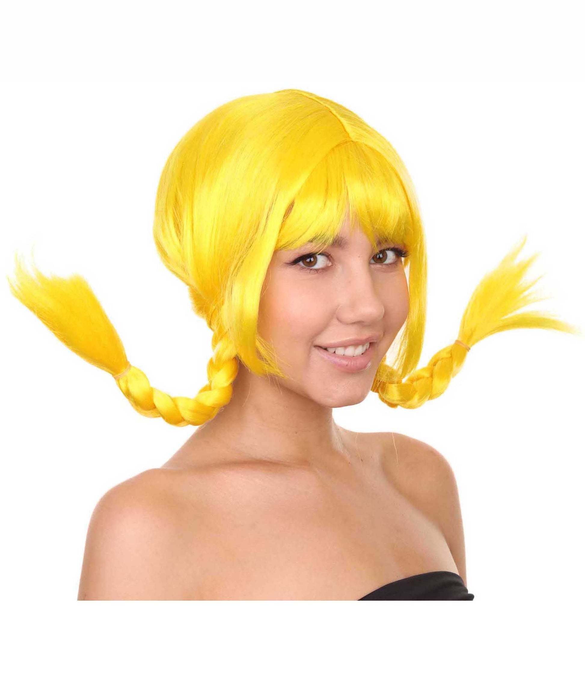 Yellow Bavarian Girl Women's Wig