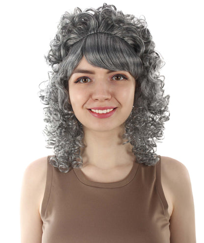 HPO Women's 80's Babe Doll Wig , Multiple Color Options