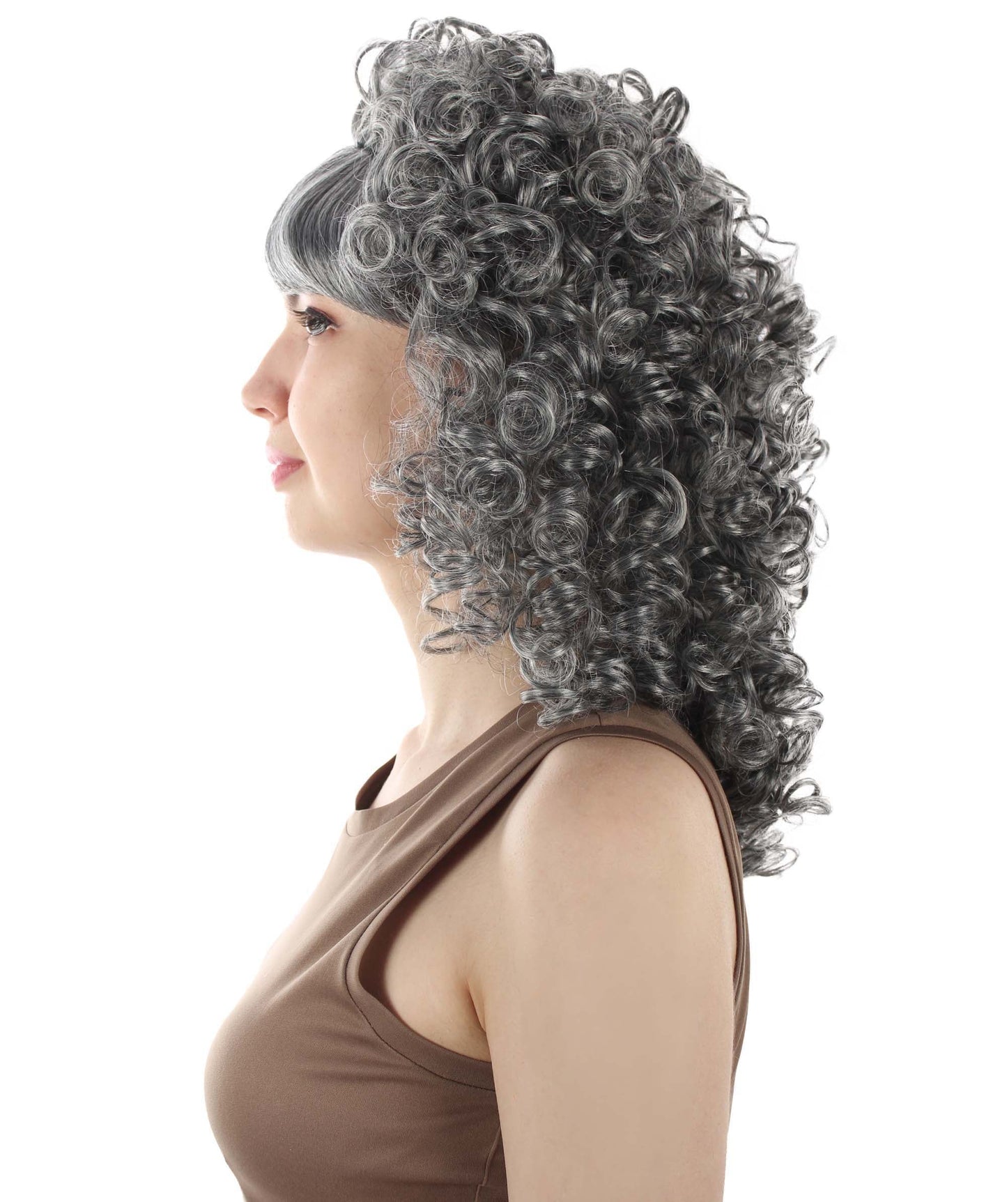 HPO Women's 80's Babe Doll Wig , Multiple Color Options