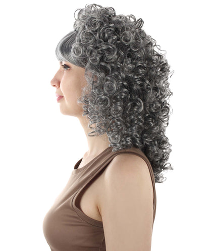 HPO Women's 80's Babe Doll Wig , Multiple Color Options