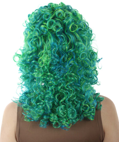 HPO Women's 80's Babe Doll Wig , Multiple Color Options