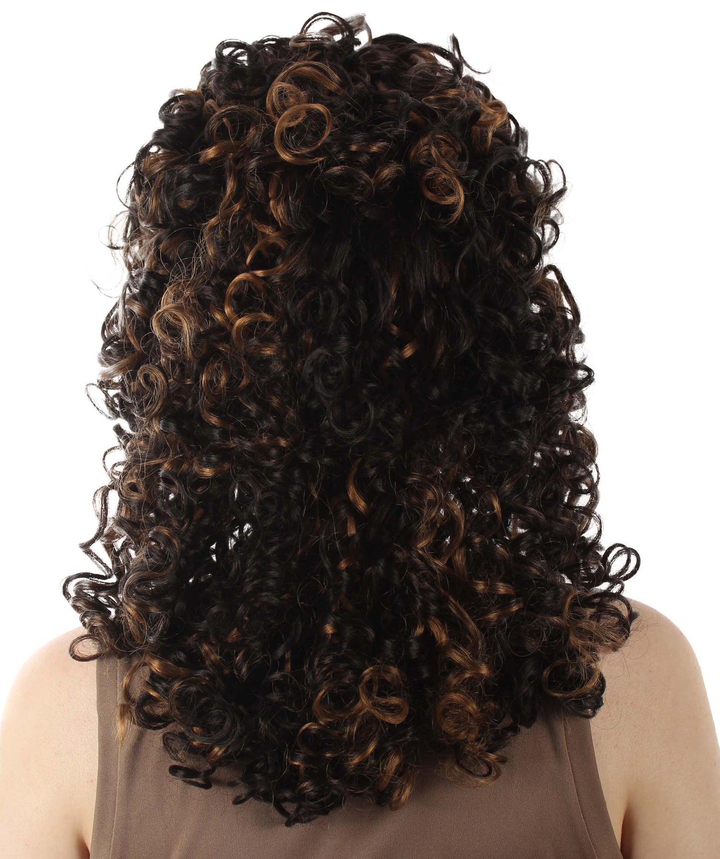 HPO Women's 80's Babe Doll Wig , Multiple Color Options