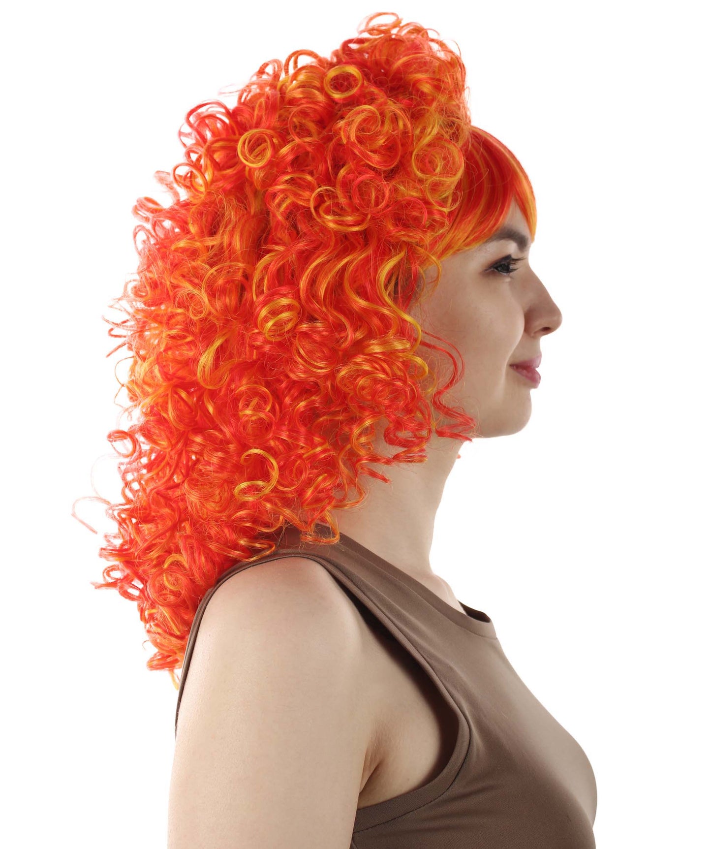 HPO Women's 80's Babe Doll Wig , Multiple Color Options