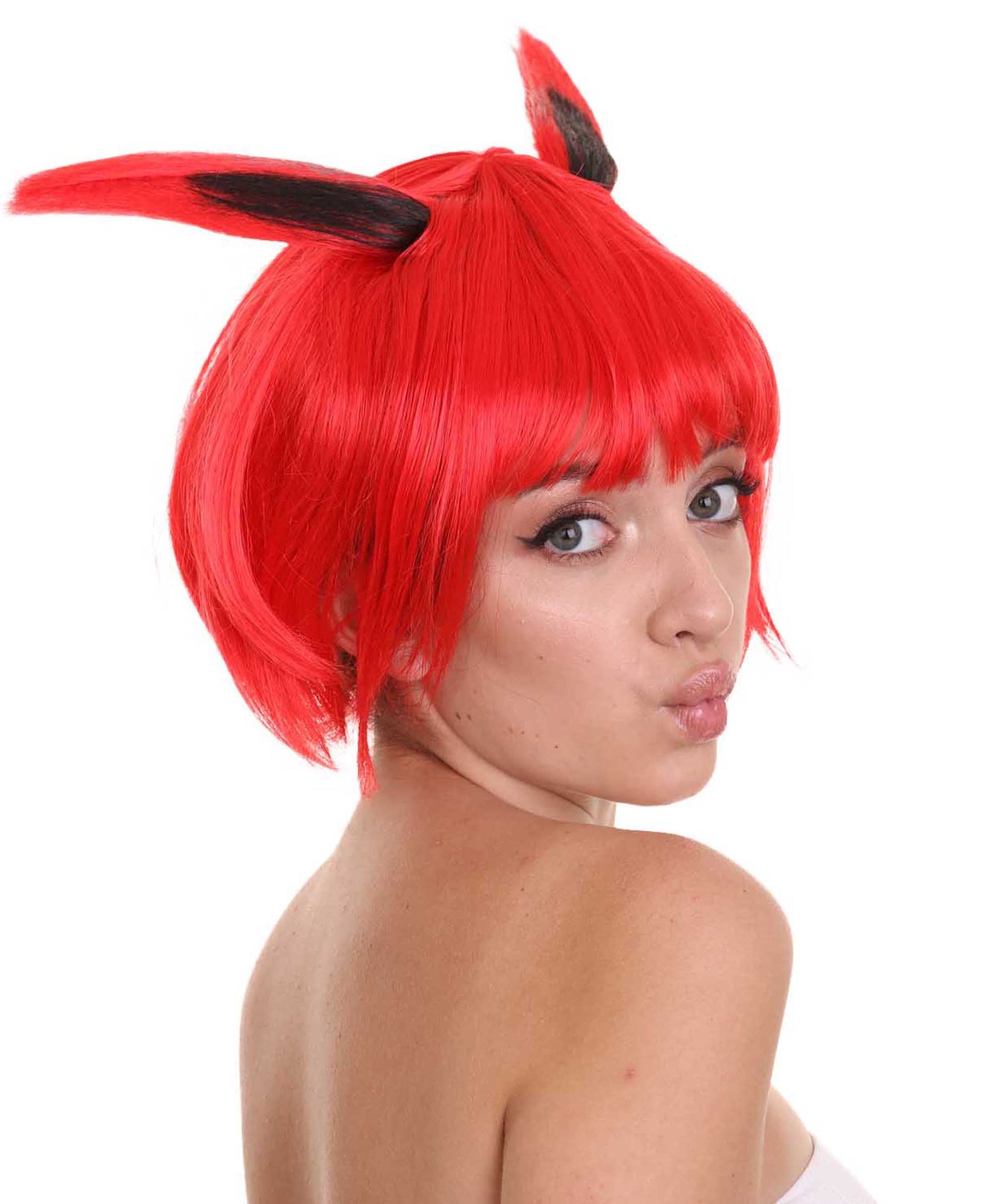 Red Bunny Womens Wig