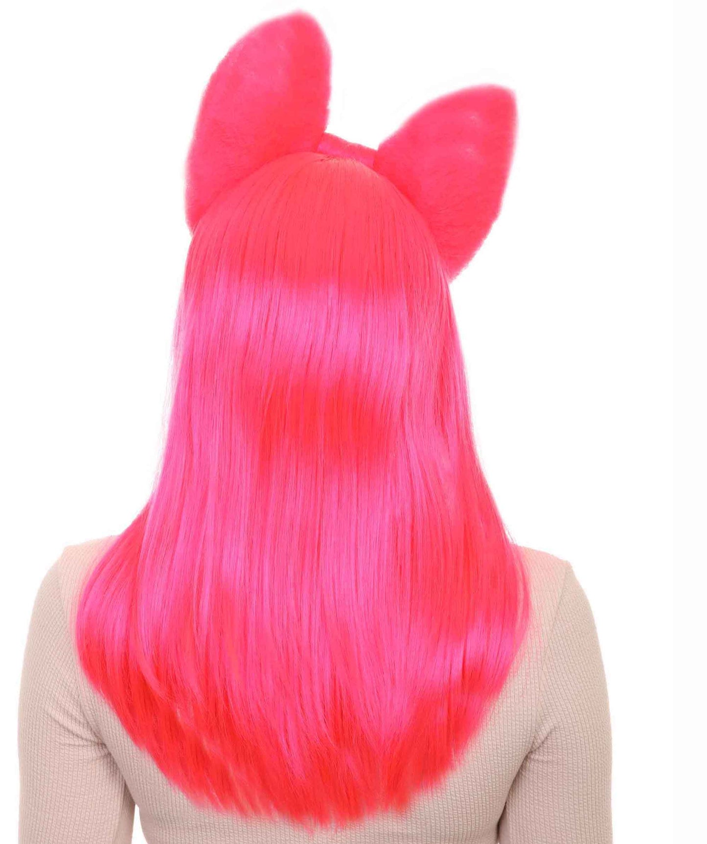 Neon Pink Long Butterfly Womens Wigs collection