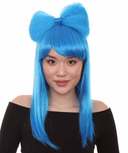 Blue Long Butterfly Womens Wigs collection