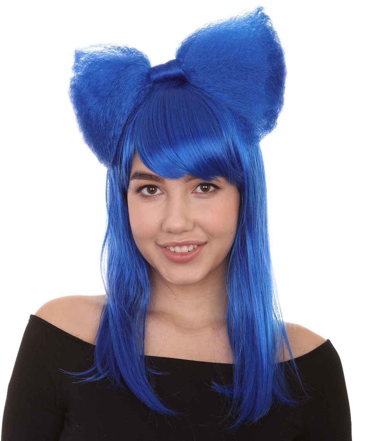 Dark Blue Long Butterfly Womens Wigs collection