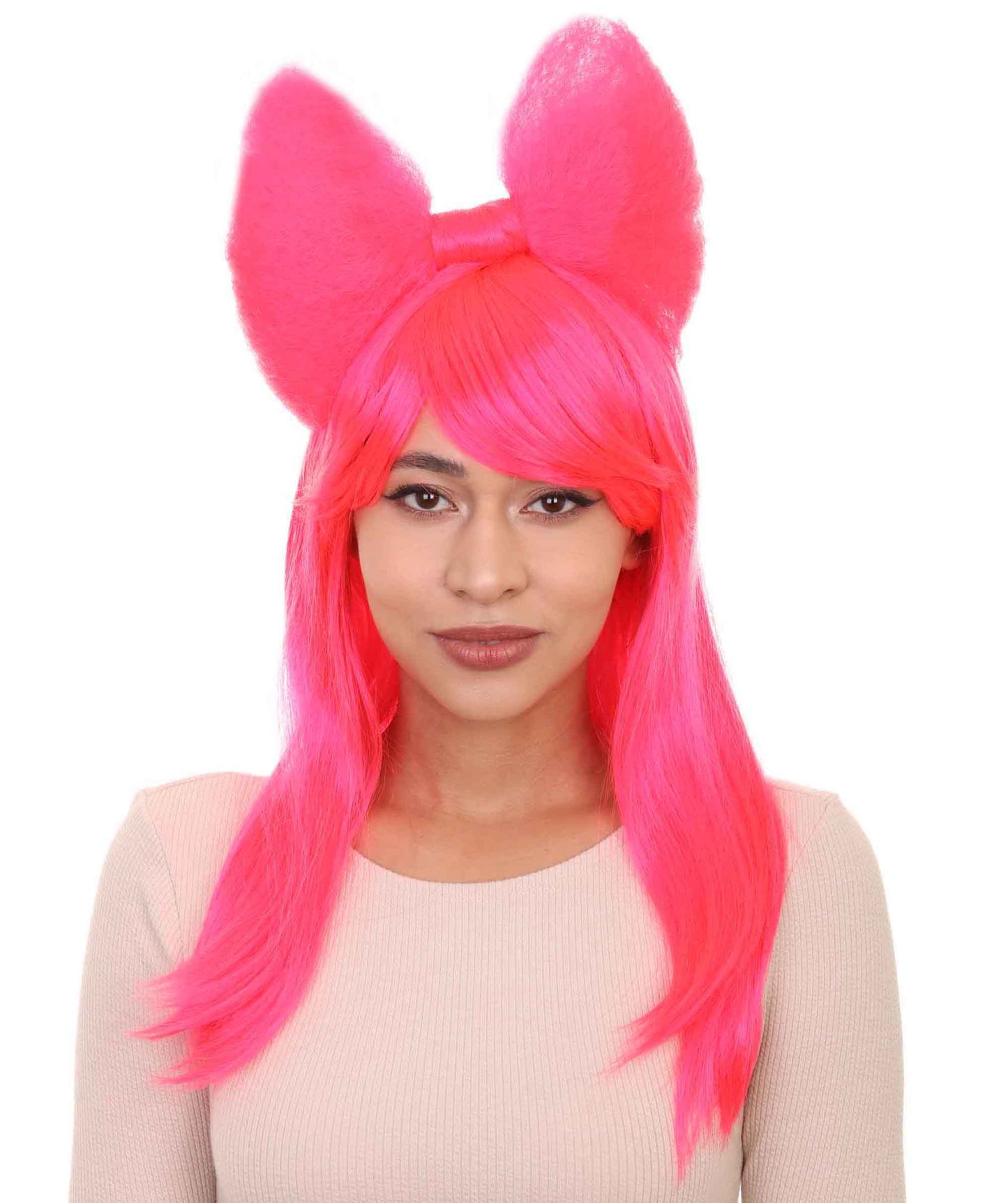 Neon Pink Long Butterfly Womens Wigs collection