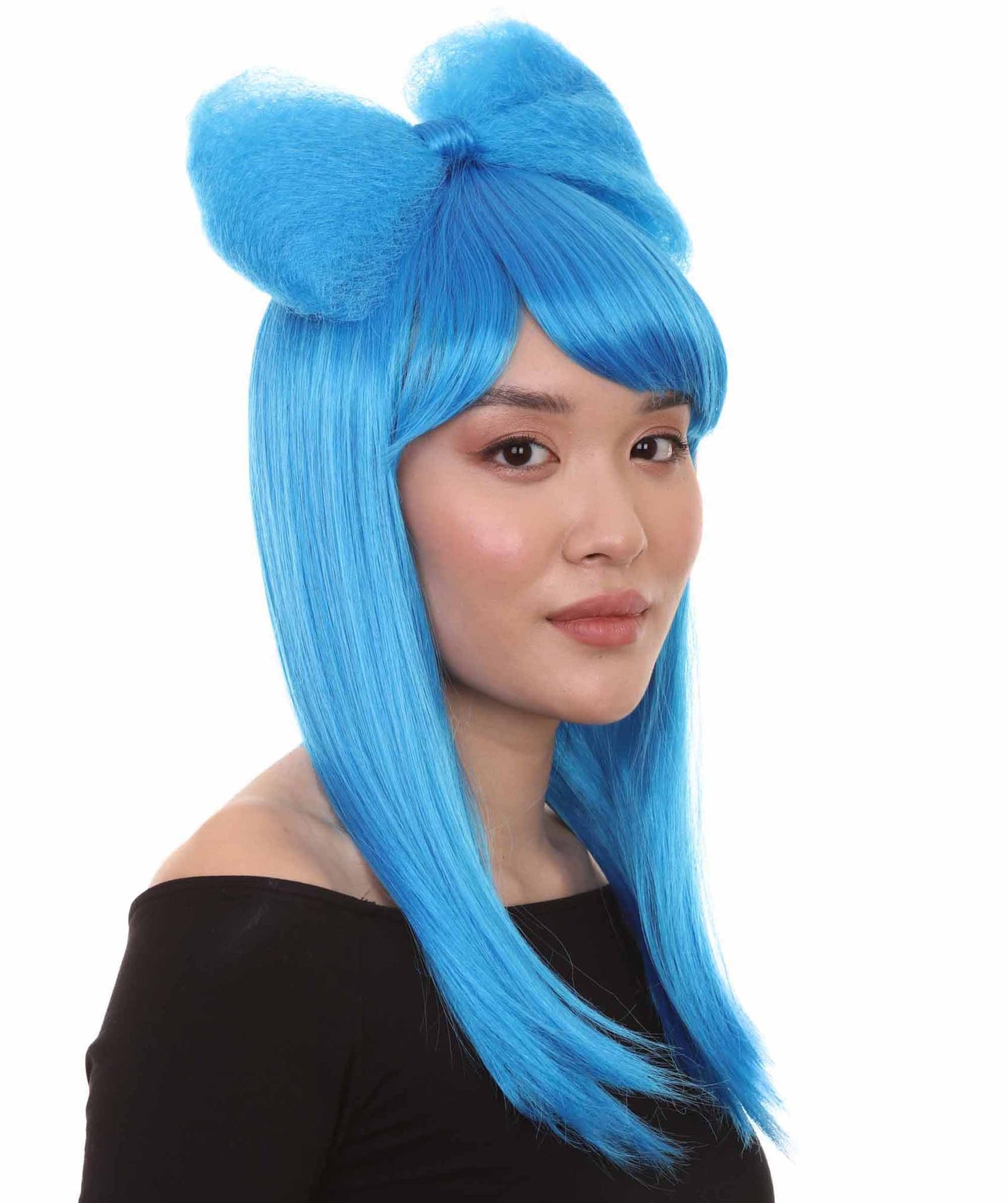 Blue Long Butterfly Womens Wigs collection