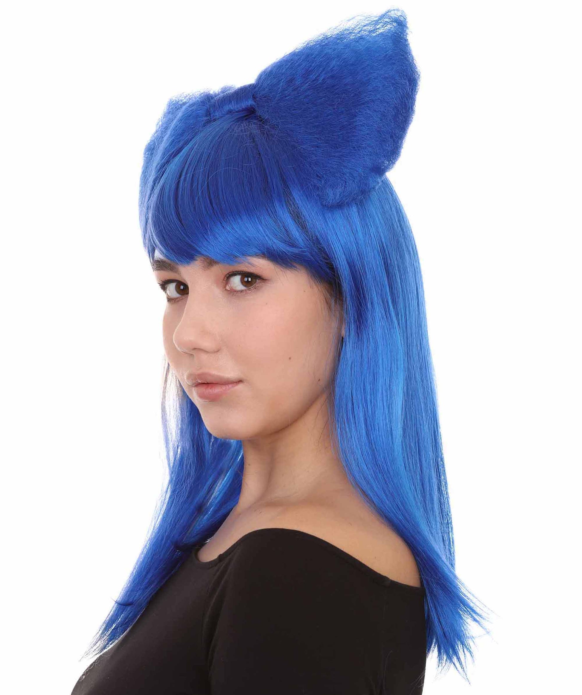 Dark Blue Long Butterfly Womens Wigs collection