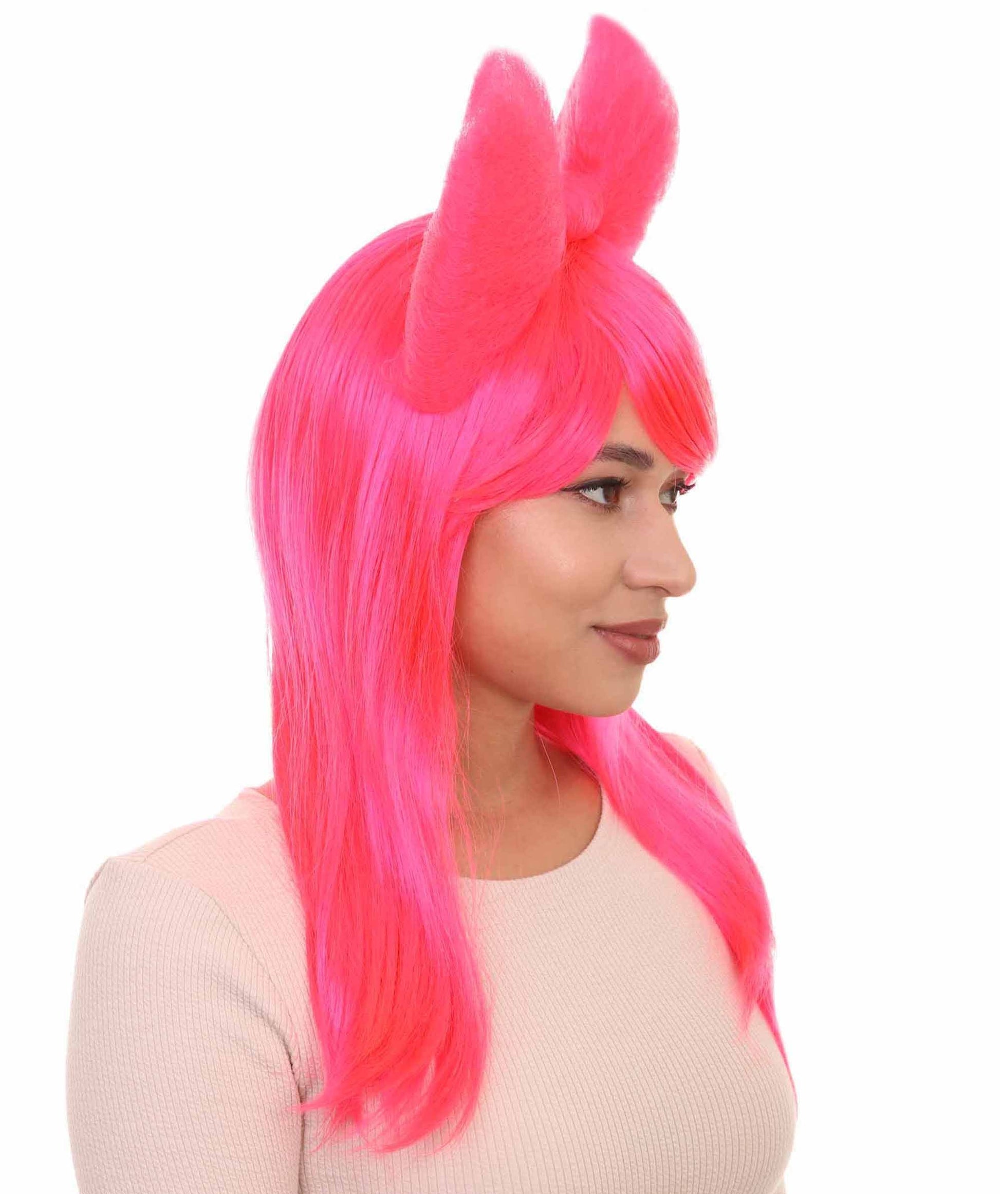 Neon Pink Long Butterfly Womens Wigs collection