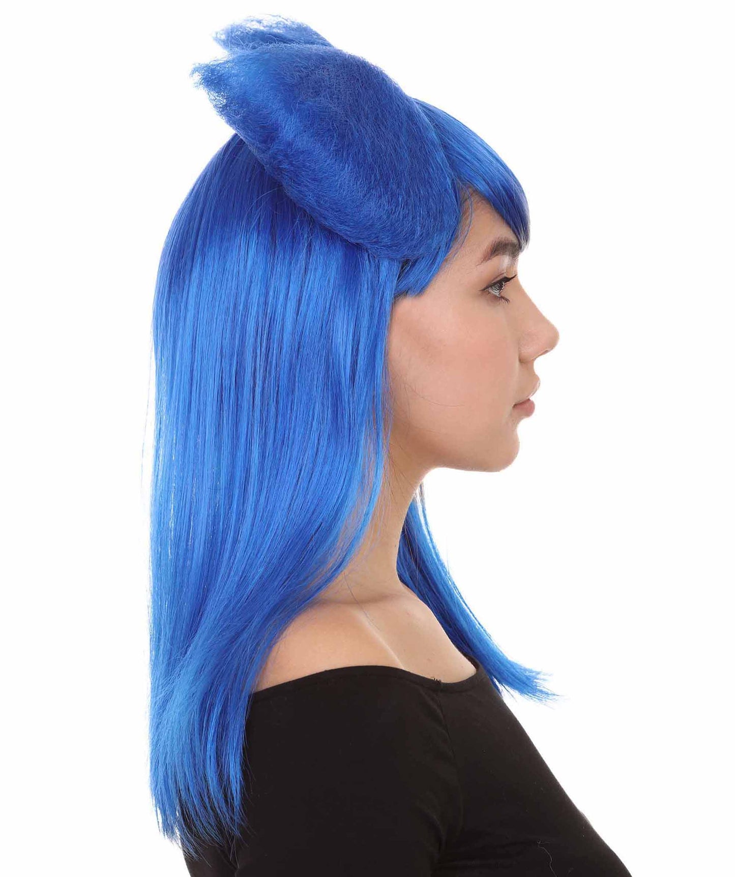 Dark Blue Long Butterfly Womens Wigs collection