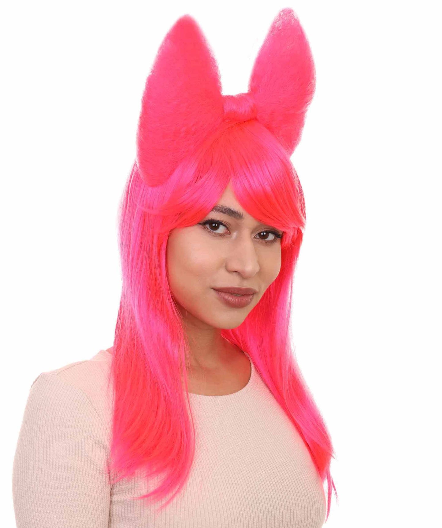 Neon Pink Long Butterfly Womens Wigs collection