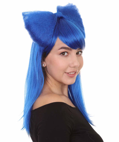 Dark Blue Long Butterfly Womens Wigs collection