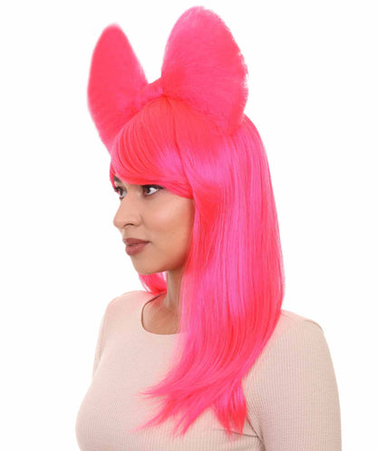 Neon Pink Long Butterfly Womens Wigs collection