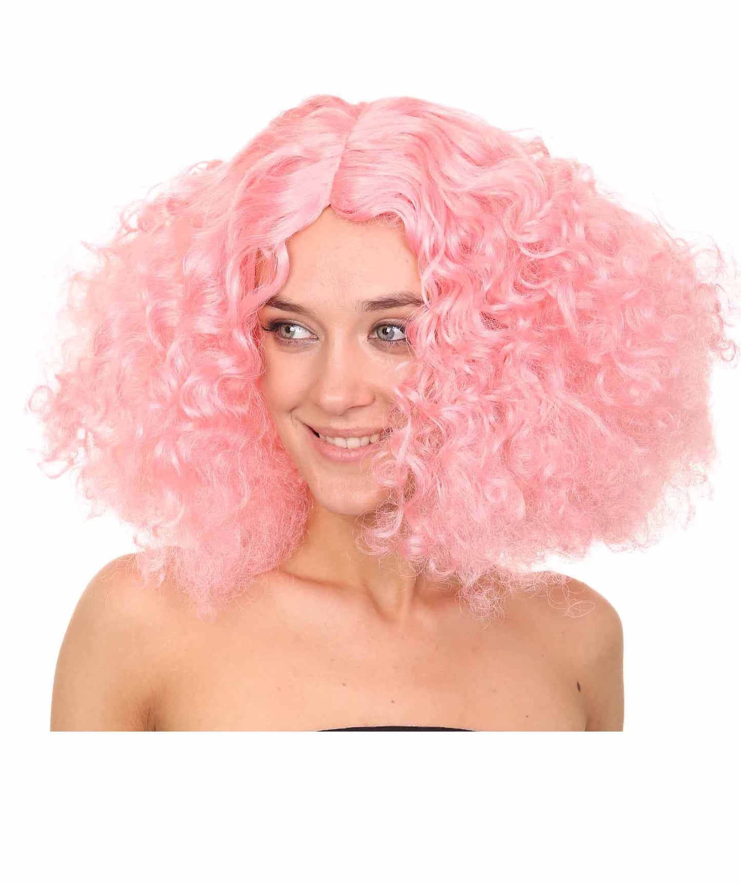 Womens Candy Girl Curly Wig | Halloween Wig | Premium Breathable Capless Cap