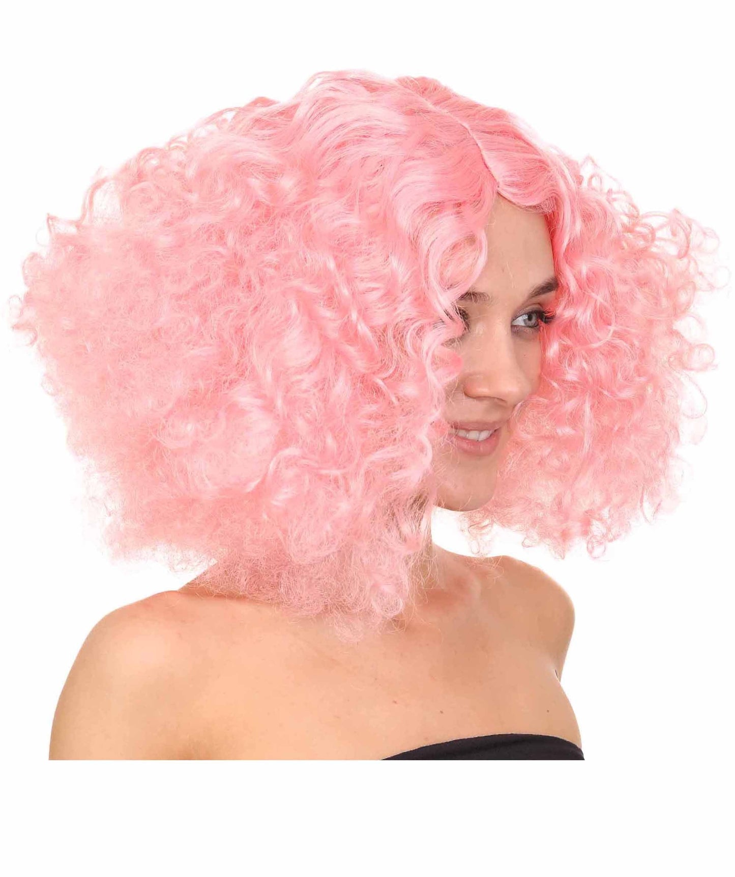 Womens Candy Girl Curly Wig | Halloween Wig | Premium Breathable Capless Cap