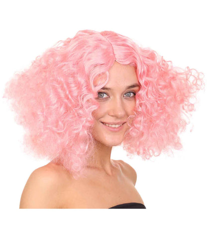 Womens Candy Girl Curly Wig | Halloween Wig | Premium Breathable Capless Cap