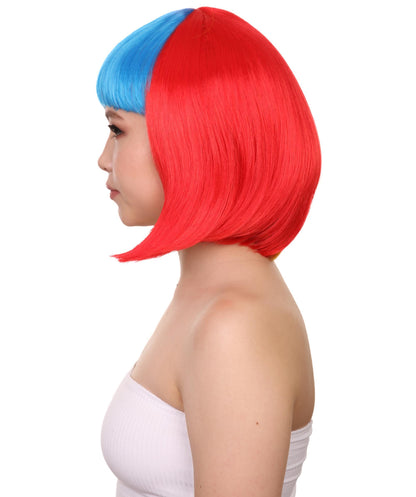 Colombia Flag Bob Wig