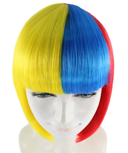 Colombia Flag Bob Wig