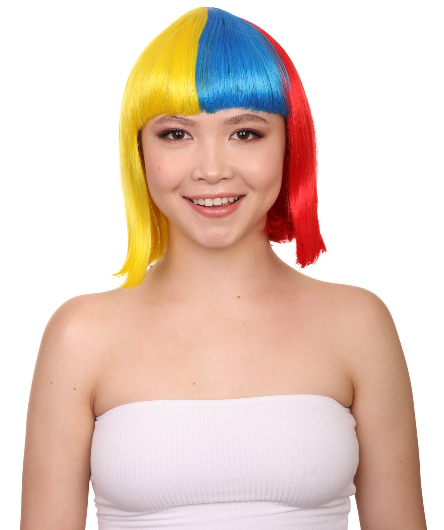 Colombia Flag Bob Wig