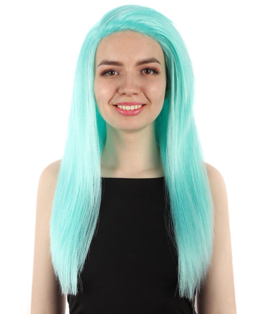 Side Part Cosplay Wig || Light Blue