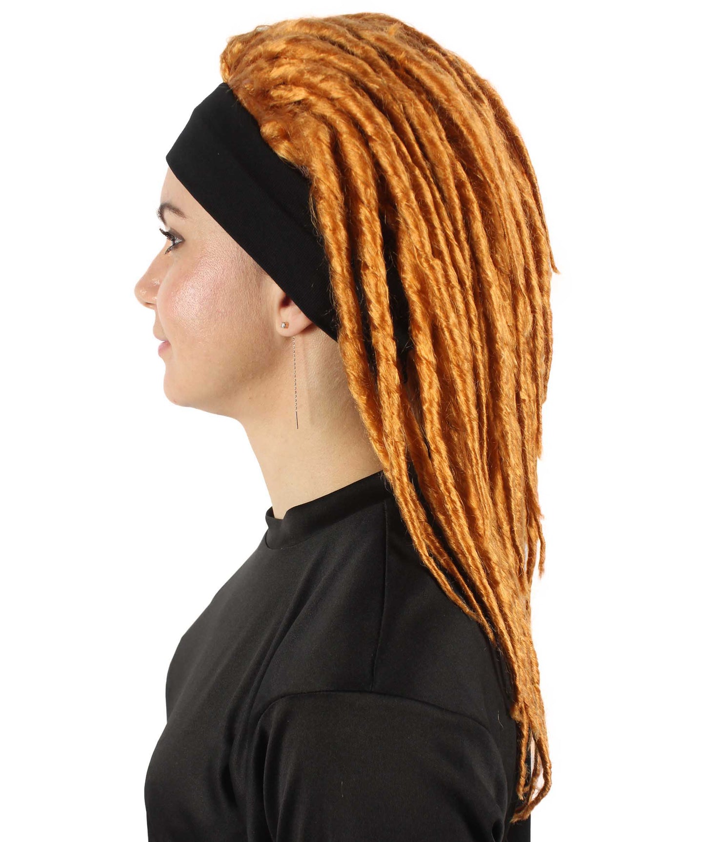 Light Gold Deluxe Dreadlock Wig