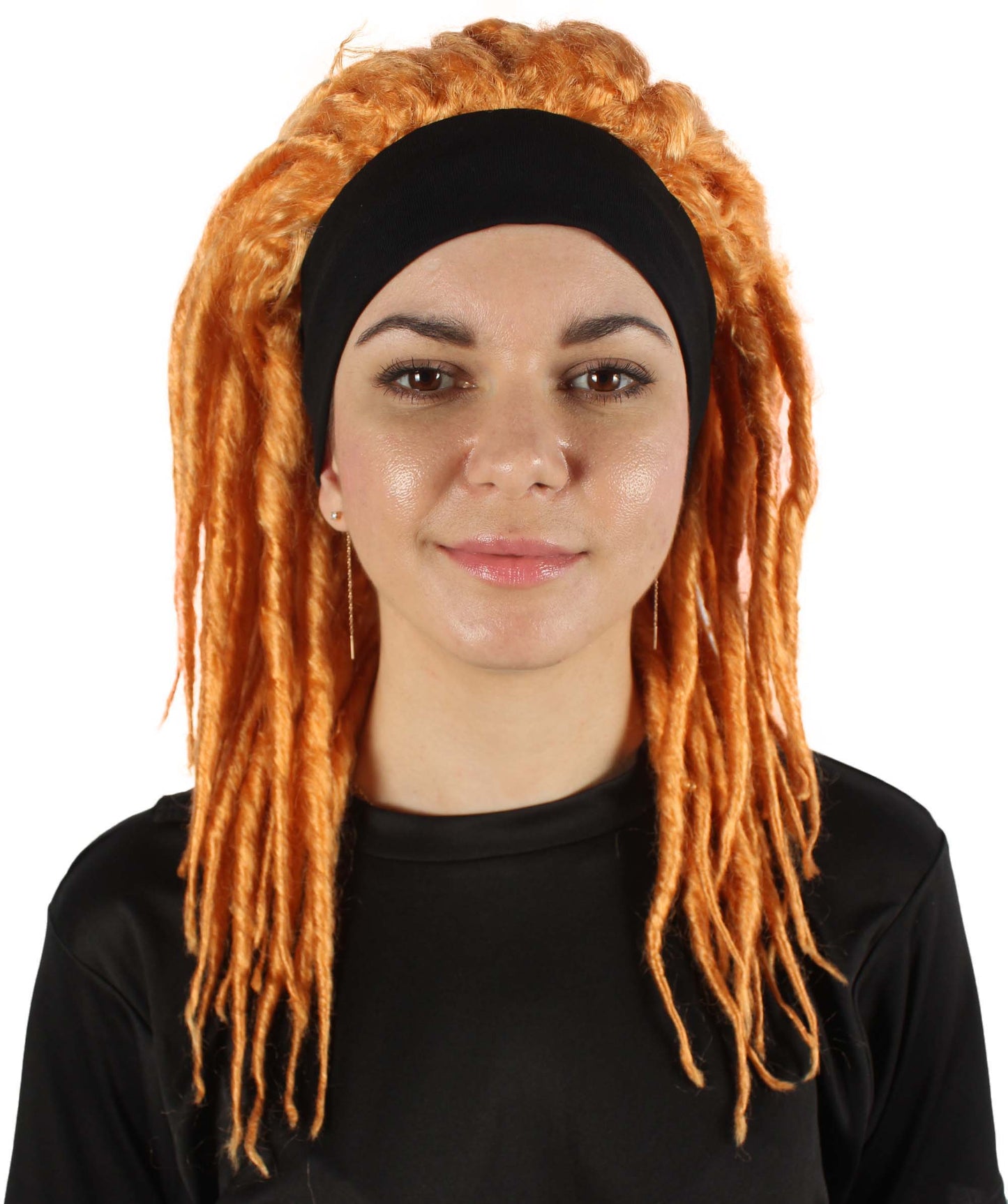 Light Gold Deluxe Dreadlock Wig