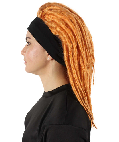 Light Gold Deluxe Dreadlock Wig