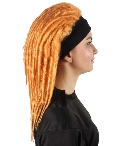 Light Gold Deluxe Dreadlock Wig