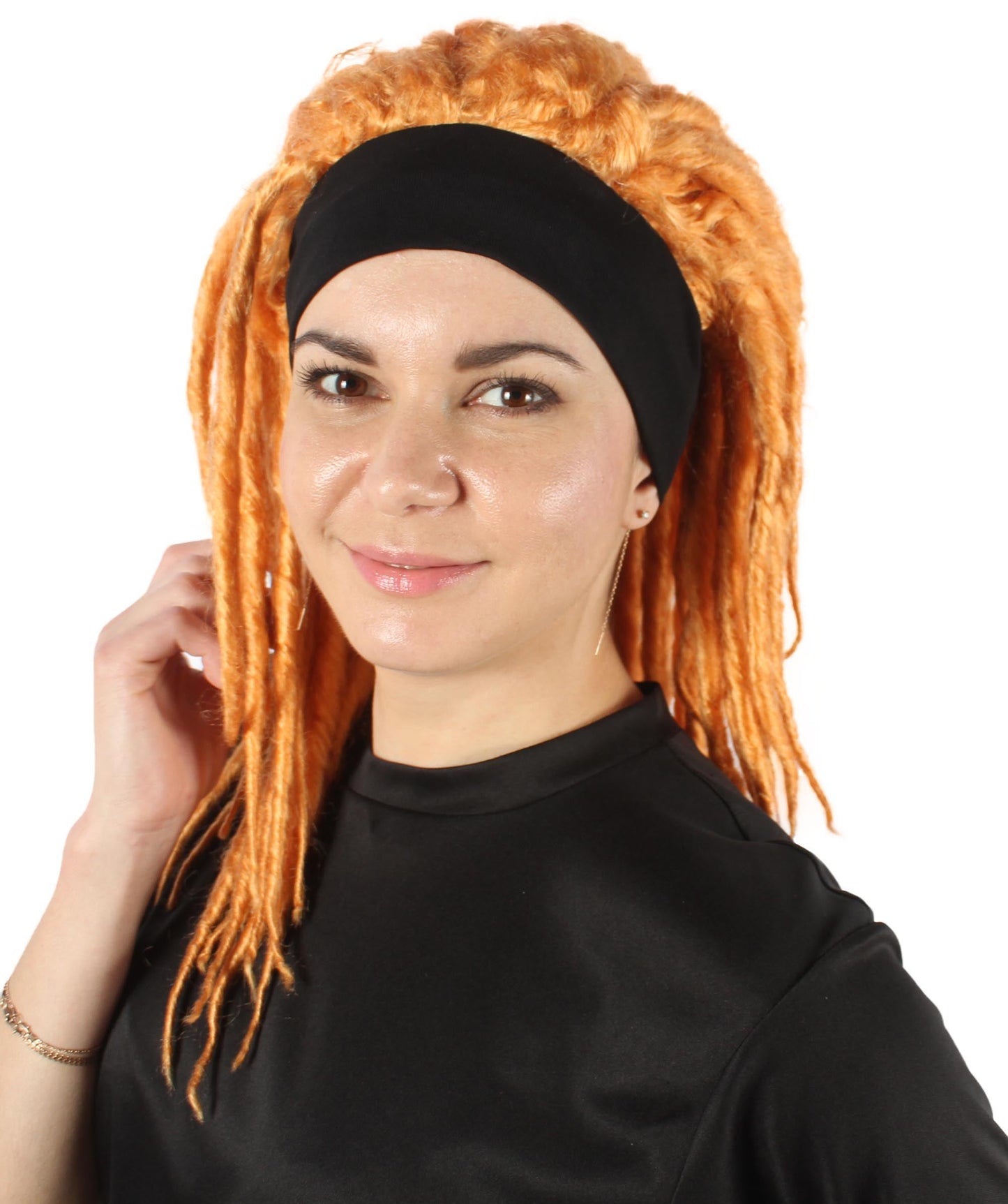 Light Gold Deluxe Dreadlock Wig