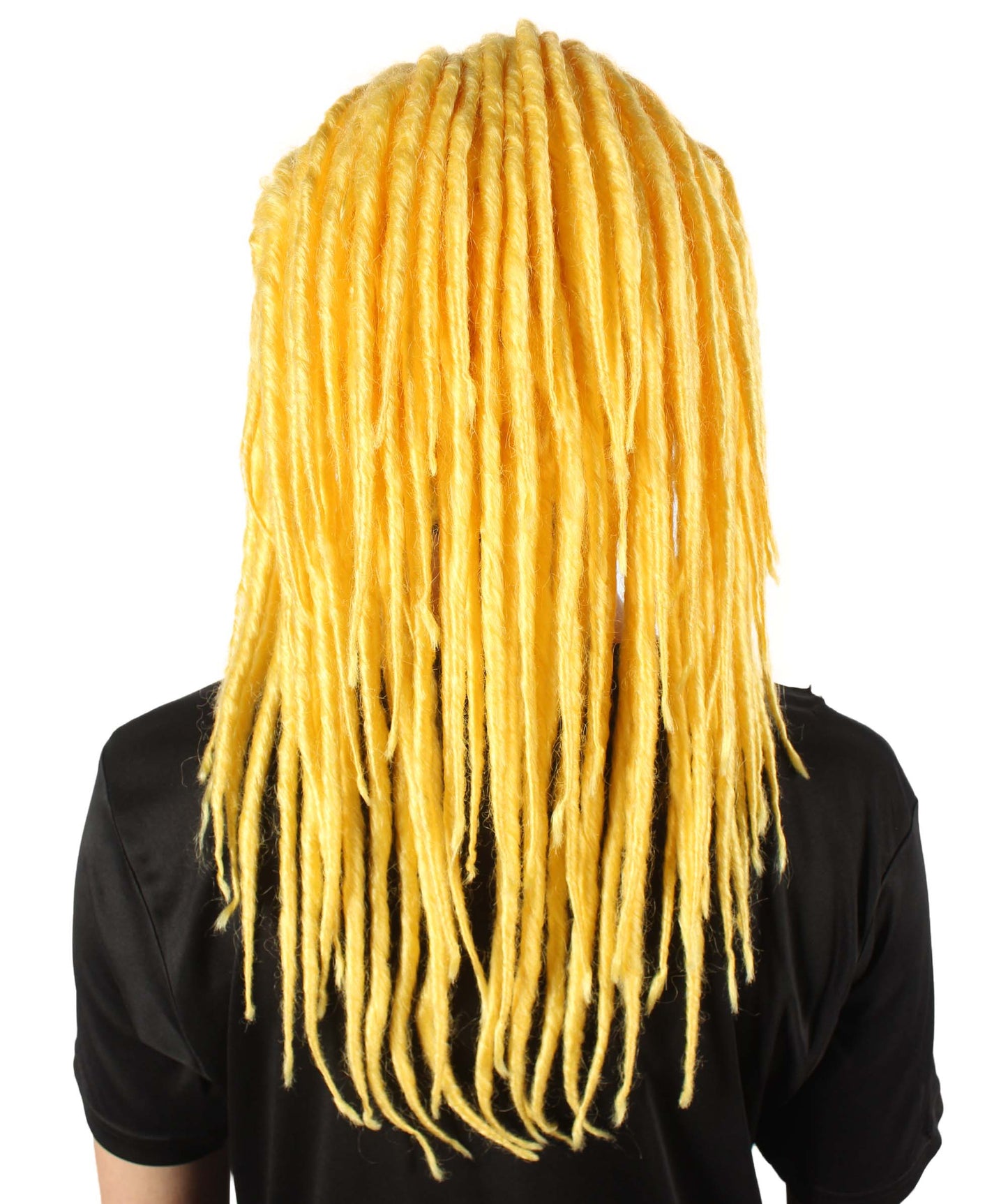 Light Yellow Deluxe Dreadlock Wig