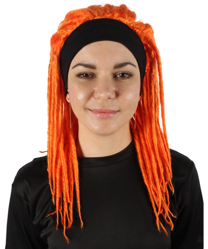 Pumpkin Deluxe Dreadlock Wig