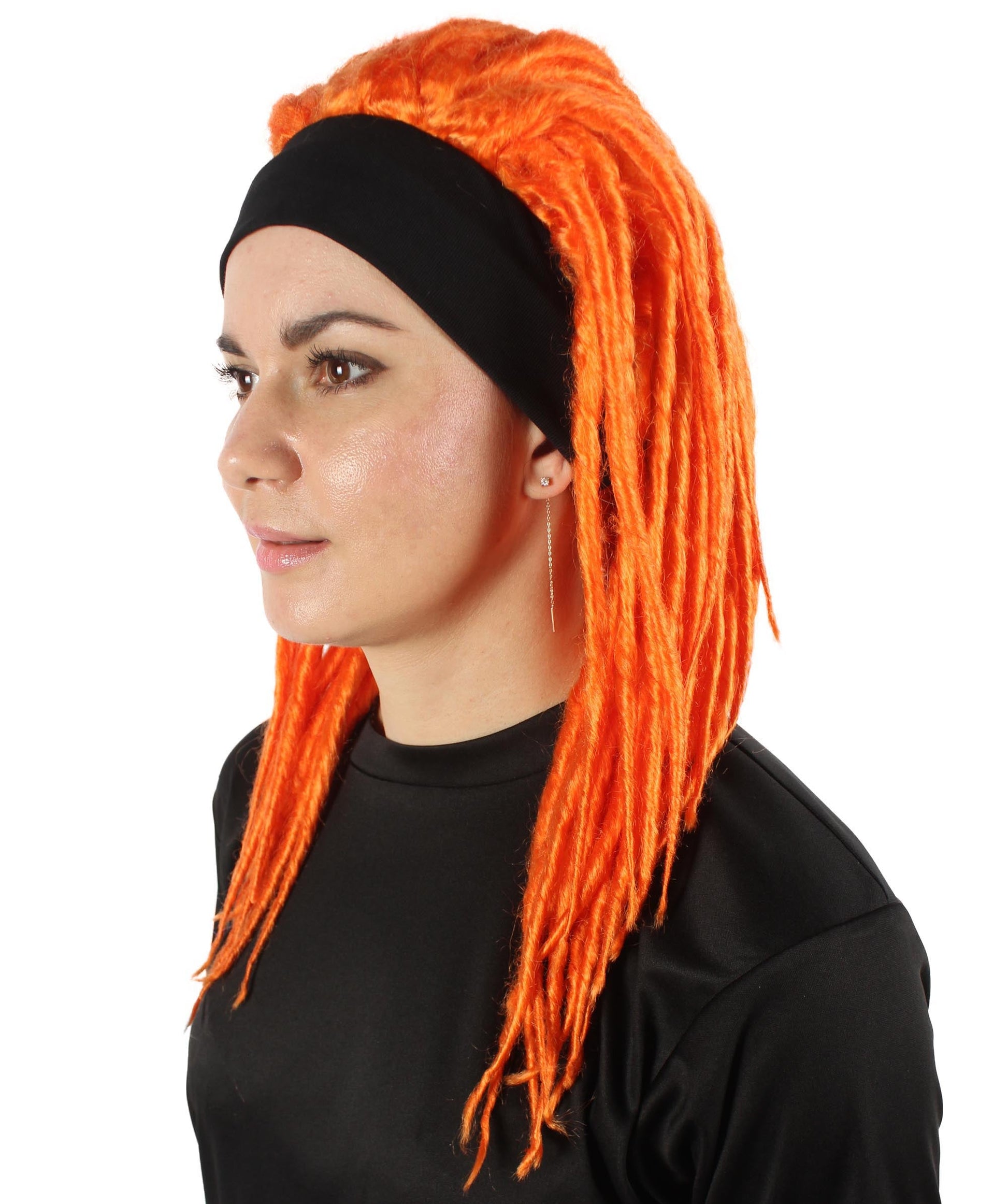 Pumpkin Deluxe Dreadlock Wig