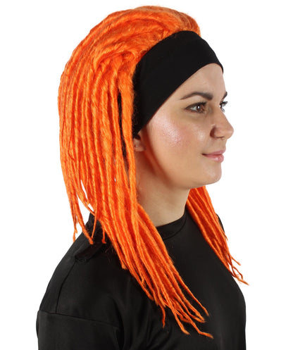 Pumpkin Deluxe Dreadlock Wig