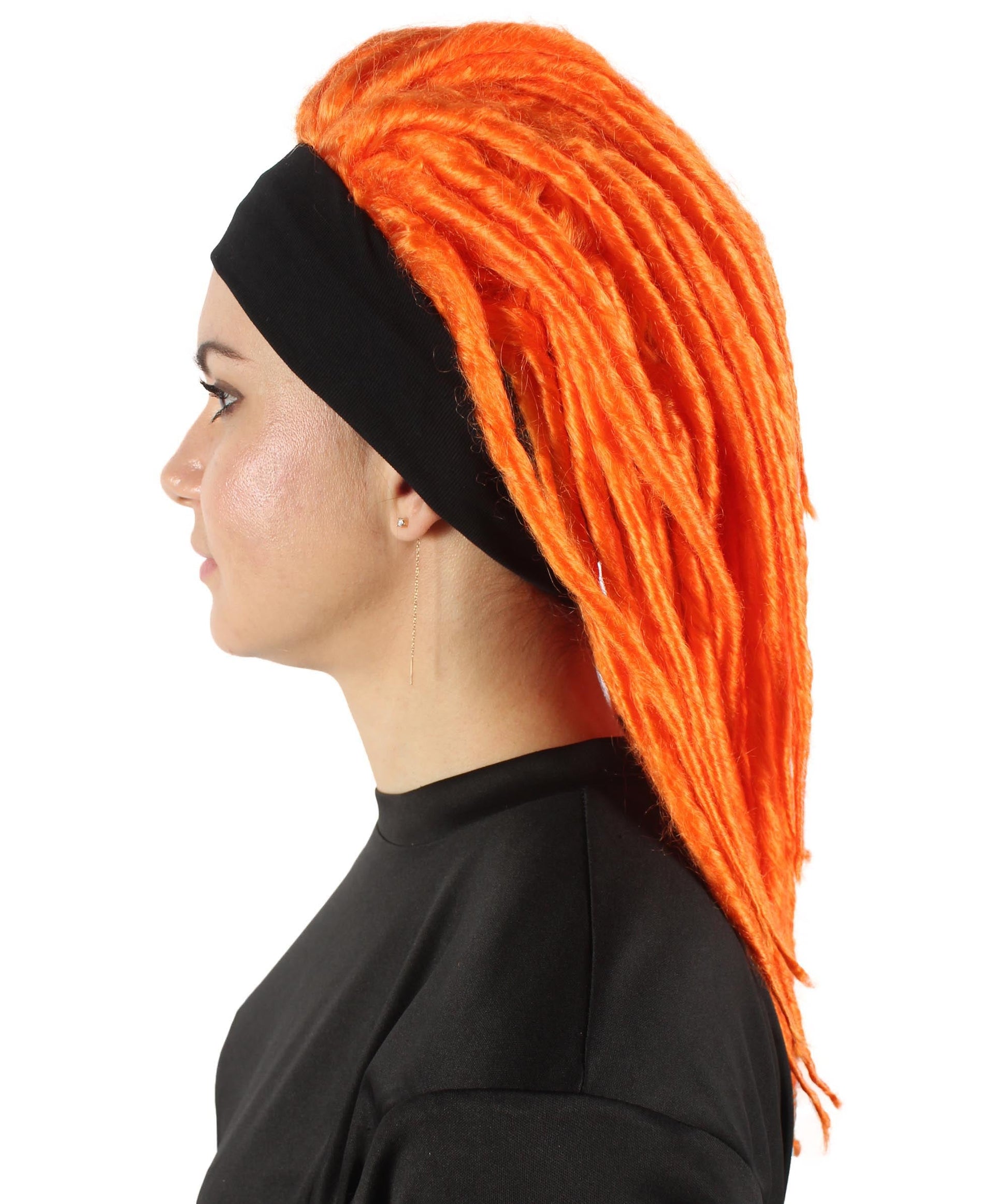 Pumpkin Deluxe Dreadlock Wig