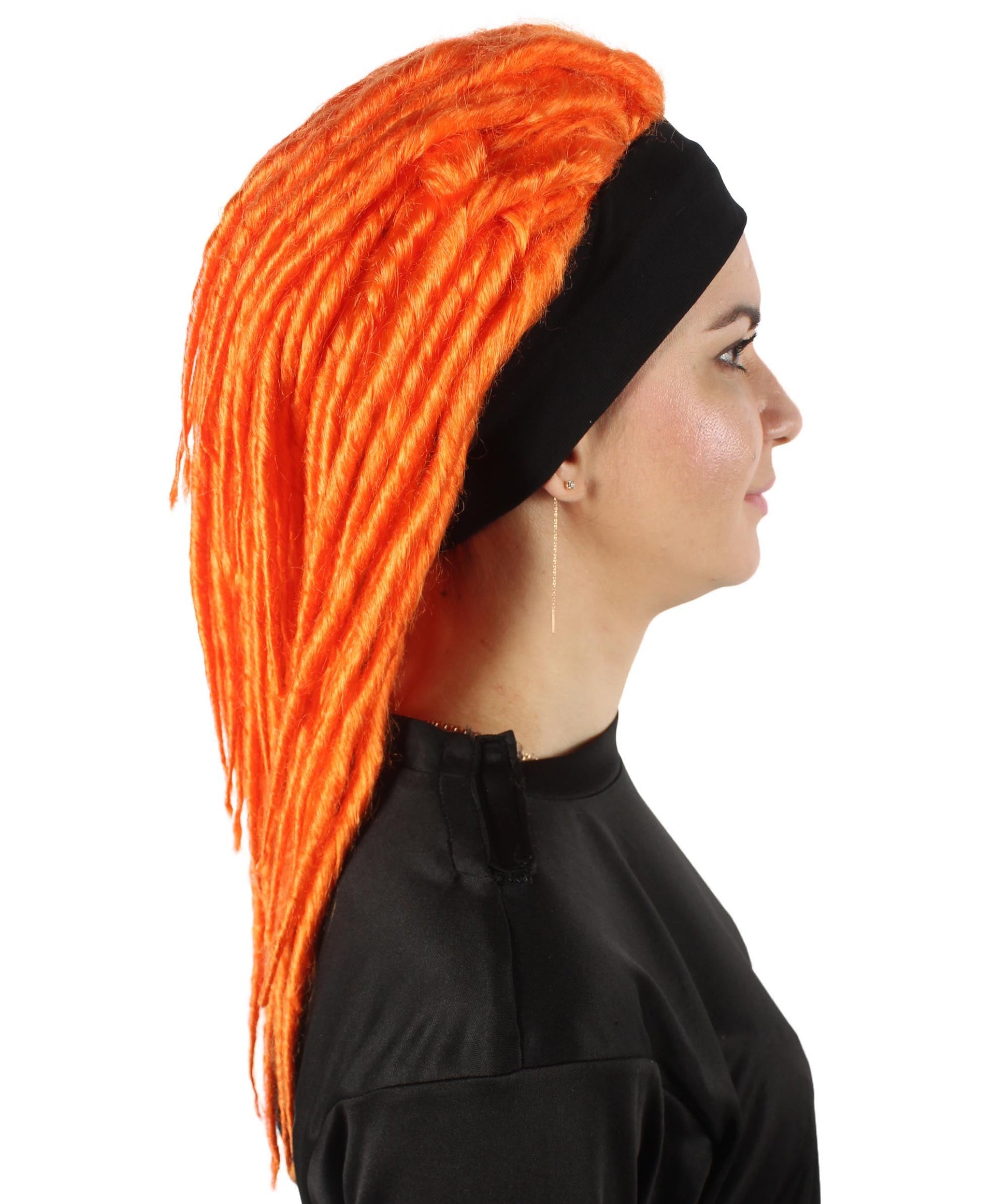 Pumpkin Deluxe Dreadlock Wig