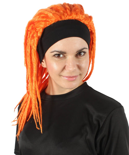 Pumpkin Deluxe Dreadlock Wig