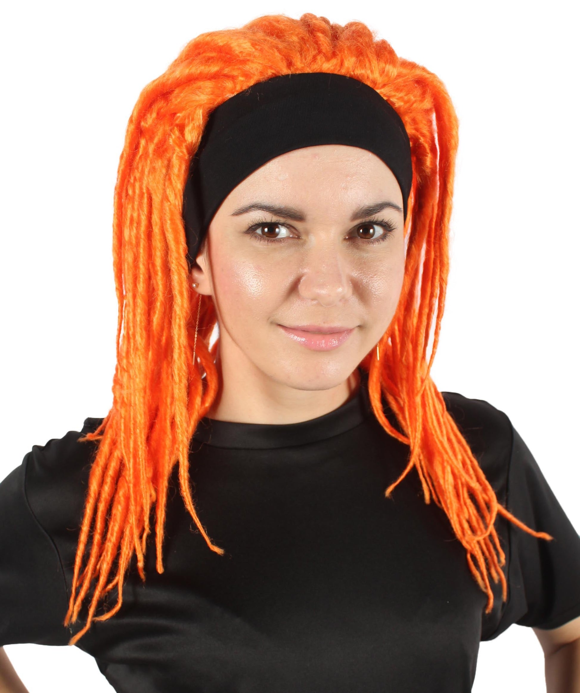 Pumpkin Deluxe Dreadlock Wig