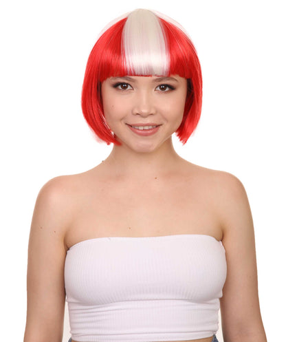 Denmark Flag Bob Wig