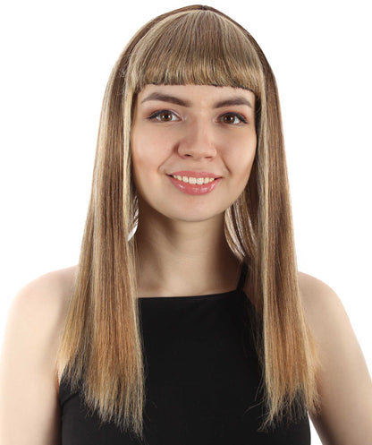 Mixed Blonde Straight Length Diva Wig