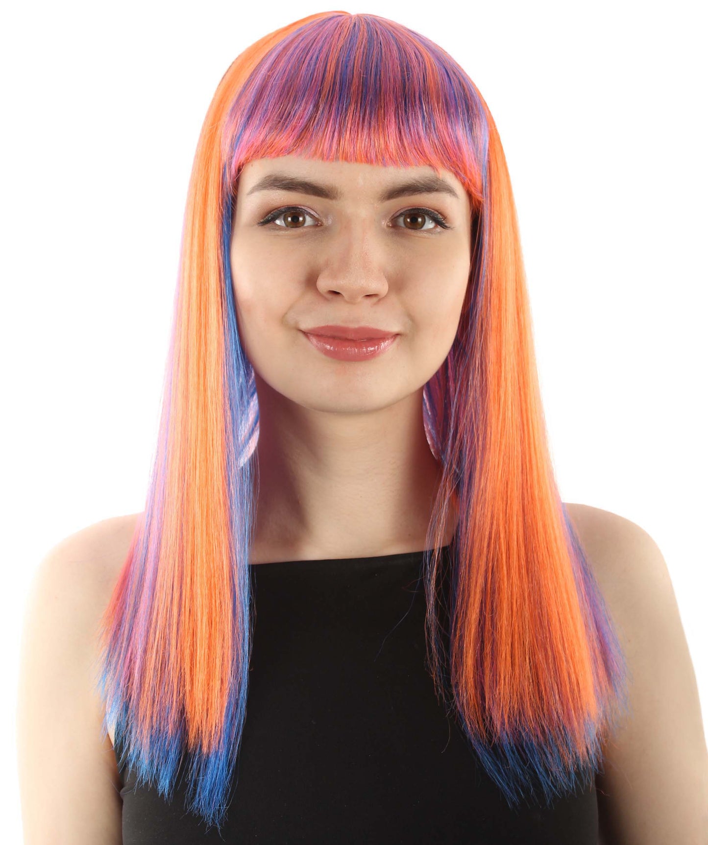 Pink Ombre Straight Length Diva Wig